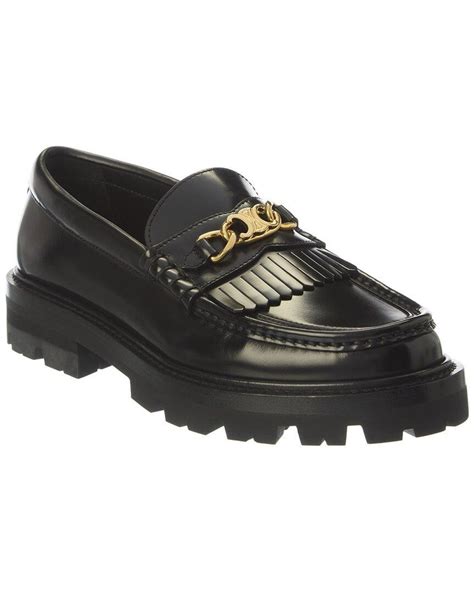 Celine Leather Loafers 